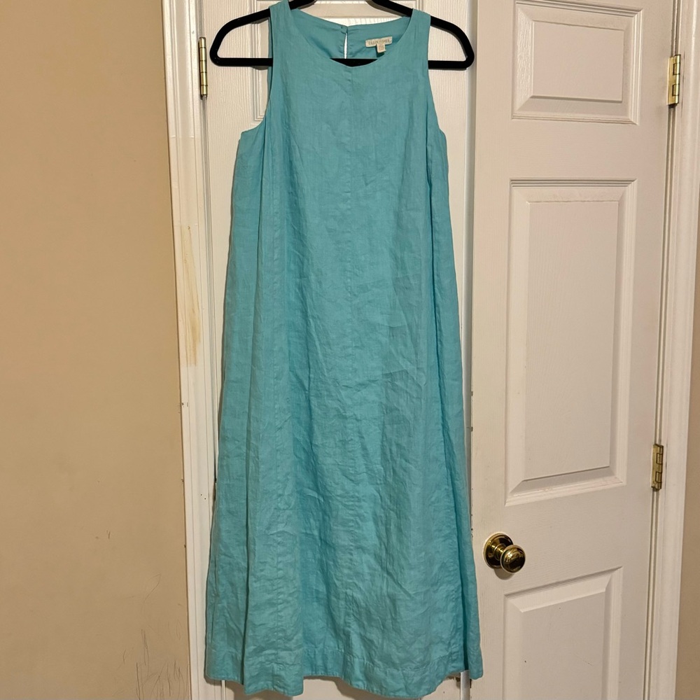 Eileen Fisher Organic Handkerchief Linen Dress size XS